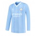 Günstige Manchester City Jeremy Doku #11 Heim Fussballtrikot 2023-24 Langarm